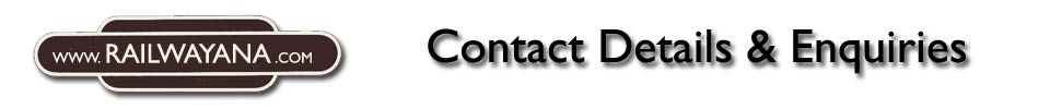 Railwayana.com - Contacts and Enquiries